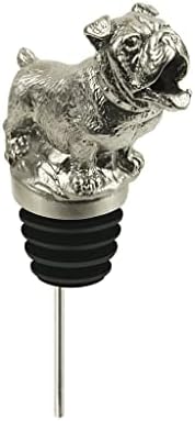 Stainless Steel Animal Wine Pourer Aerator - Bulldog