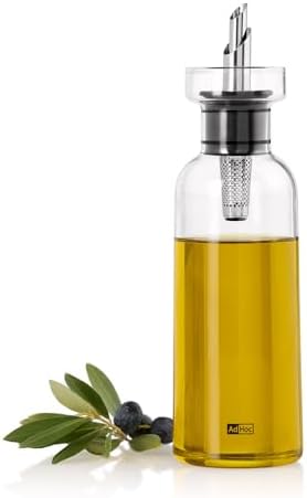 AdHoc AromaPour, Clear Oil & Vinegar Dispenser, 10.1oz