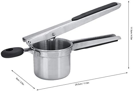Ricer for Mashed Potatoes, Potato Ricer, Potato Ricer Stainless Steel, Kitchen Tools, Kitchen Gadget for seamless Mashed Potatoes