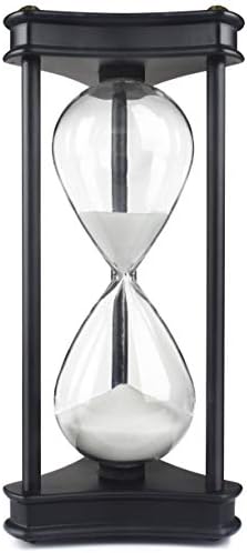 30 Minute 4X4X 8.5inch White Sand Triangle Hourglass