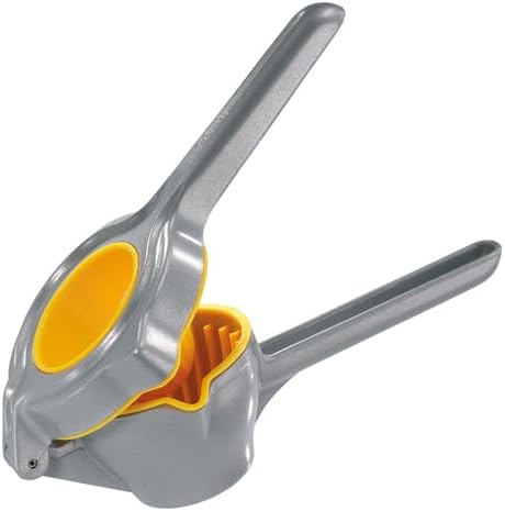 Westmark Limona - Fruit Squeezer, Heavy Duty Citrus Press, Manual Juicer for Lemon, Lime, Orange & Other Fruits with Aluminum Hand Press, Hand Held Fruit Juicer with Ergonomic Lever Design