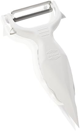 Swissmar Borner V-2007 Veg'Art Prep Tool with Detachable Grater, White