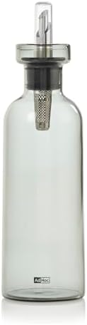 AdHoc AromaPour Oil & Vinegar Dispenser, Grey, 16.6 oz (Pack of 1)