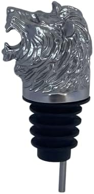 Lion Wine Aerator Pourer Spout – Funny Wine Gift for Men & Women – Novelty Animal Wine Accessory for Parties & Home Bar
