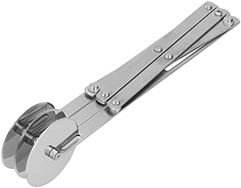 3 Wheel Pastry Cutter, Stainless Pizza Slicer Stainless Steel Multi Wheel Dough Roller Divider Pastry Cutter Biscuits Pastry Pizza Cutter Baking Tools