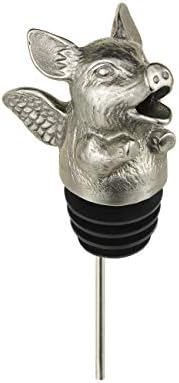 Stainless Steel Animal Wine Pourer Aerator - Flying Pig