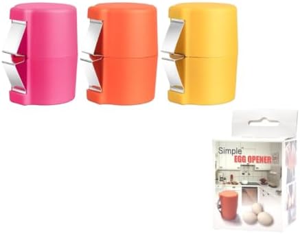 2-in-1 Handheld Raw Egg Cracker & Shell Opener, Handheld Egg Cracker Tool