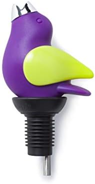 Wine Pourer - Purple and Kiwi