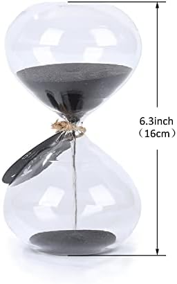 SWISSELITE Puff Sand Timer, Hourglass Sand Timers, Inspired Glass