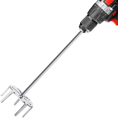 Pork Puller 3 Inch 304 Stainless Steel Meat Shredder Suitable for Making Meat Strips with Standard Hand Drill Pork Puller BBQ Smoking Accessories and Kitchen Gadgets Stir Cooking(3 Inches)