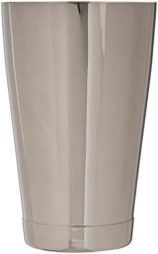 Barfly Cocktail Tin, Set (18 oz and 28 oz), Gun Metal Black,M37009BK