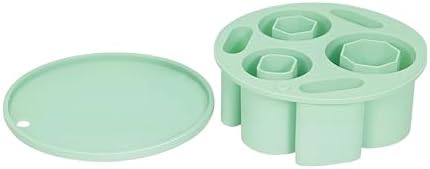 Ice Cube Trays for Stanley Cup 20 30 40 OZ Tumbler Ice Mold Heart Shape Silicone Ice Cube Tray with Lid, Stanley Ice Mold and Maker Ice Cube for Cocktails, Whisky, Juice (Other, Green)