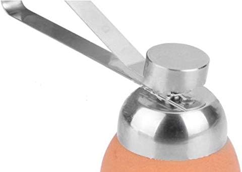 Fdit Egg Topper Cutter with Stainless Steel, Eggshell Opener for Soft or Hard Boiled Eggs, Large Size, Dishwasher Safe