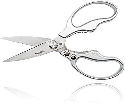 TONMA Kitchen Scissors All-Purpose, Made in Japan, Heavy-Duty Build, TKM-5