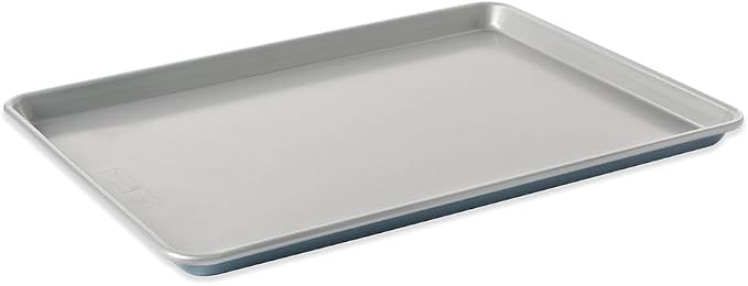 Nordic Ware Brilliant™ Colorful Bakeware 21 x 15 Extra Large Sheet Pan, Nonstick made without PFAS or PTFE for safe cooking; Reinforced steel rim prevents warping