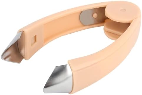 Strawberry Huller, Stainless Steel Fruits Vegetable Stem Remover Tomato Pineapple Corer Ergonomic Non-Slip Handle Strawberry Tomato Corer Kitchen Gadget(Orange)