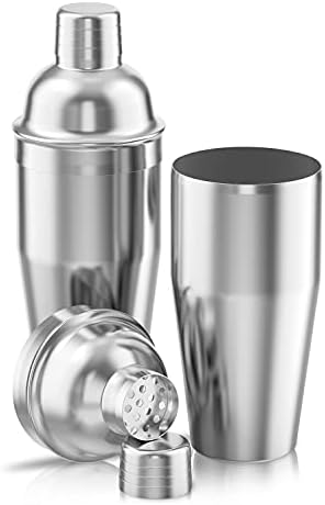 LUCKYGOOBO Cocktail Shaker Set,Bartender Kit,24oz Bar Tool Set,12-Piece