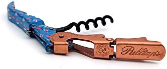 Pulltap's Genuine Collection Maritime 900 Waiter's Corkscrew – Double-Hinged Wine Key with Sliding Foil Cutter – Patented Design – Made in Spain – Nautic