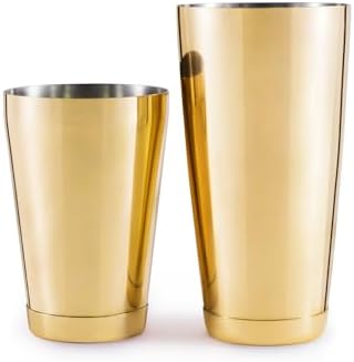 Cocktail Kingdom® Koriko® Weighted Shaking Tin Set (Gold)