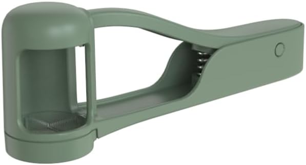 Luvan Grape Cutter for Toddlers 1-3, Grape Slicer Kitchen Gadget for Vegetable Fruit Salad Cake Decor, Stainless Steel Grape Quarter Cutter Tool for Cherry Tomato Strawberry Blueberry - Green