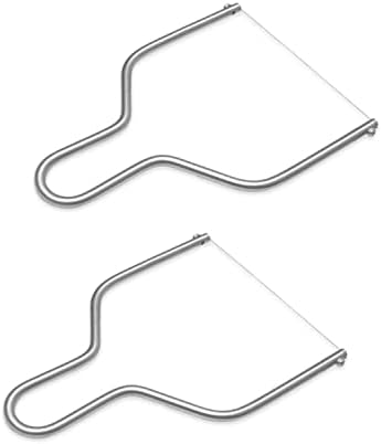 Stainless Steel Cheese Slicer & Cutter - 2PCS Set for Block Cheese & Butter