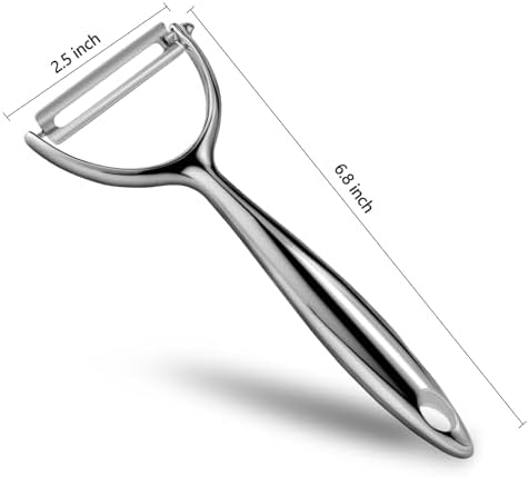 LIIGEMI Y Peeler, Sharp Blade for Potatoes & Cucumbers, Ergonomic Handle for Home Kitchen Use
