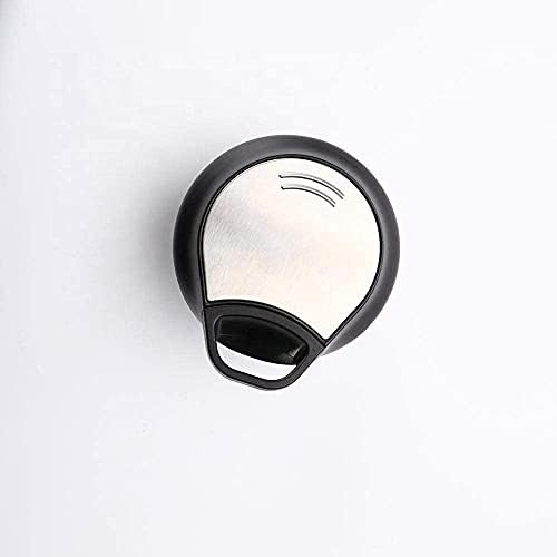 Manual Food Chopper - Onion Chopper Vegetable Cutter - Mini Chopper Nut Meats - Vegetable Dicer - Hand Chopper - Chopper One Piece - Black - 3 Cup