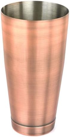 Barfly Cocktail Tin, Large 28 oz (828 ml), Antique Copper