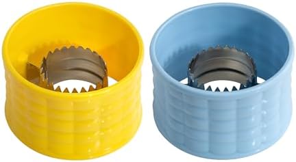 Corn Peeler for Corn on the Cob - Plastic Corn Stripper for Cobber - Fresh & Sweet Corn Kernel Remover Tool With Stainless Steel Blades, Quick Stripping, 2 Pcs