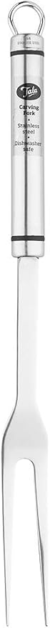 Tala Stainless Steel Carving Fork, Steel, 33.4 x 2.5 x 1.5 cm