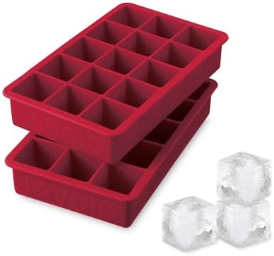 Tovolo, Trays Ice Cube Cayenne Set Of 2