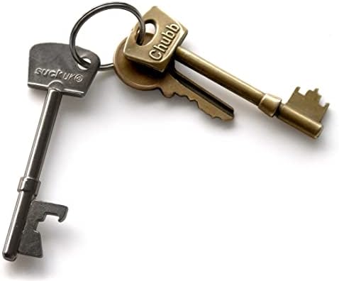 Suck UK Bottle Opener Keyring - Bottle Opener Keychain - Bar Accessories - Birthday Gifts - Beer Openers - Man Cave Gifts - Beer Keyring - Home Bar Tools - Cool Gadgets Men - Stocking Fillers For Men