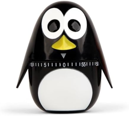 Kikkerland Penguin Kitchen Timer