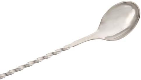 Barfly Bar Spoon with Teaspoon End, 12 1/4" (31.1 cm), Stainless Steel