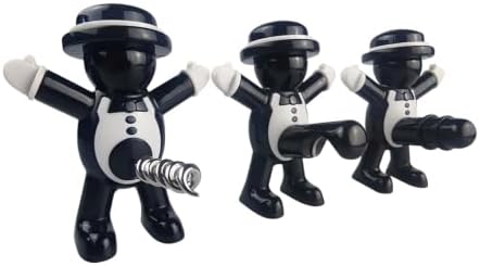 3-Piece Novelty Wine Opener Set Funny Bar Tool Gag Gift