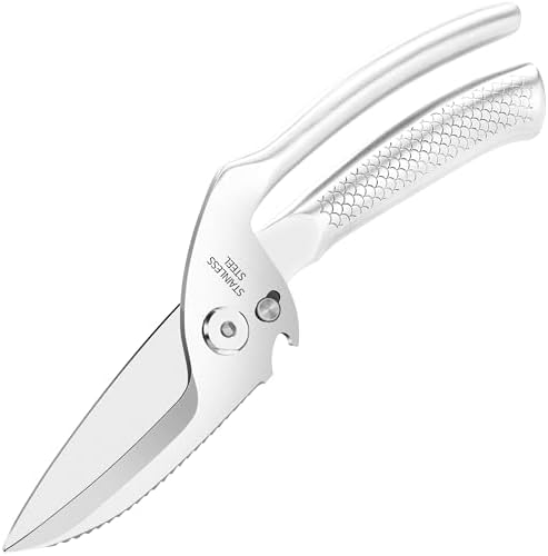 Heavy Duty Poultry Shears for Food, Dishwasher Safe Kitchen Scissor