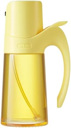 Ankou Olive Oil Sprayer Oil Spray Bottle,10oz/300ml Oil Dispenser Spray for Kitchen, High Borosilicate Glass Fine Mist Oil Sprayer for Cooking, Leakproof, BPA-Free Vinegar bottles for Salad, BBQ