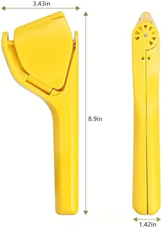 Foldable Manual Juicer Lemon Squeezer with Pulp Strainer | Easy to Clean | Space Saving Design | Durable Portable for Kitchen & Outdoor