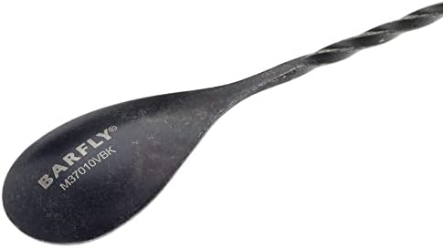 Barfly Japanese Style Bar Spoon, 13 3/16" (33.5 cm), Vintage Black