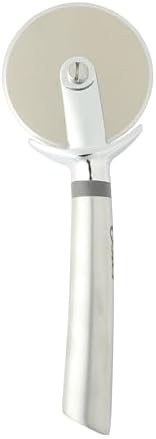 Oster Chadswyck 8.7” Pizza Cutter, Stainless Steel Pizza Wheel, Sharp Rolling Blade, Ergonomic Handle, Dishwasher Safe