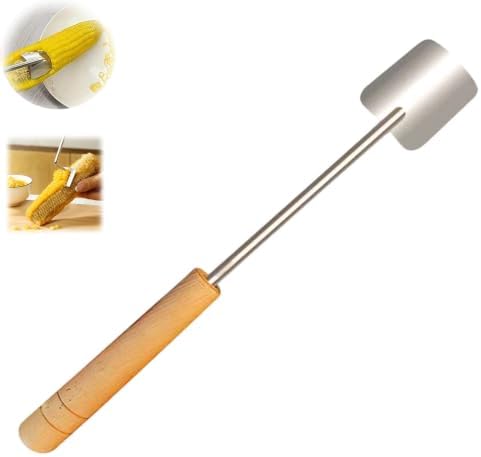 Corn Peeler for Corn on the Cob, Stainless Steel Corn Cob Stripper, Corn on Cob Remover Corn Cob Stripper (Style A-1PC)