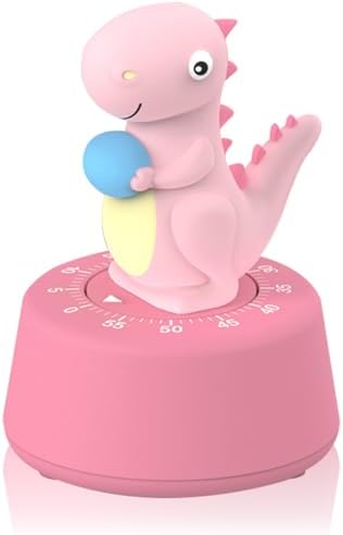 ELE DEPI Mechanical Kitchen Timer for Kids,Wind Up Egg Timer for Cooking.