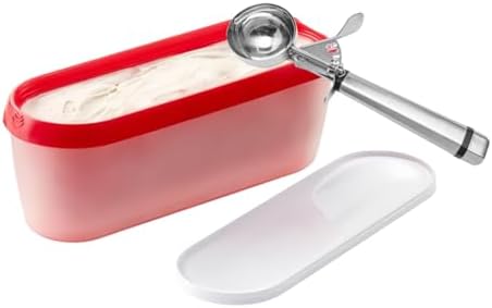 3.75 OZ Ice Cream Cookie Portion Scoop |#10 Portion Disher Scooper with Stainless Steel Trigger Release Handle for Gelato,Cupcake Batter,Cookie Dough