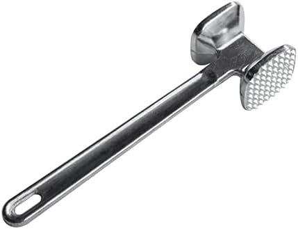 LABRIMP Professional Steak Hammer Small Aluminum Alloy Tenderizing Meat Hammer Meat Tenderizer for Beef Chicken Kitchen Tenderizers