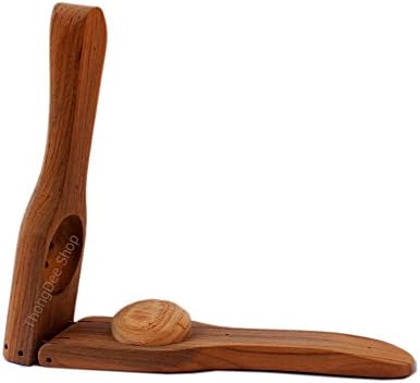 Lemon and Lime Squeezer Wood Wooden Hand Juicer Press Squeeze for Lemonade