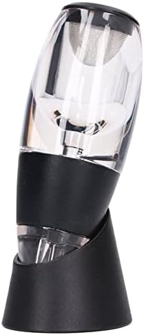 Wine Aerator, Plastic Principle, Mesh Filter, Transparent Body, Wine Lover, for Family and Friends