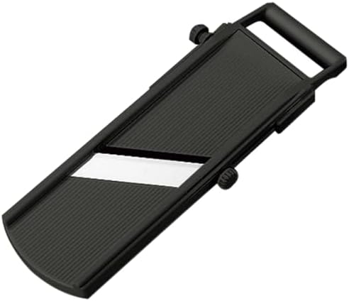 TIKUSAN SAMURAI Slicer Japanese Mandoline Vegetable Slicer Made in Japan Adjustable Slice Thickness Stainless Steel Blade (Wide)