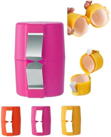 Pink Egg Shell Opener & Separator - Handheld Cracker Tool for Raw Eggs (1PC)