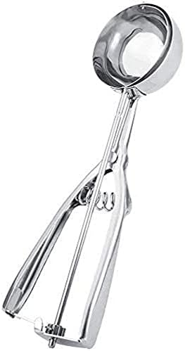 Metaltex Stainless Steel Ice Cream Scoop, Silver