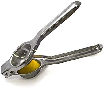 Citrus Lemon Juicer Squeezer Hand Press Stainless Steel Manual Reamer, Quick To Get Fresh Juice Every-Time Fruits Tools (Lemon press)